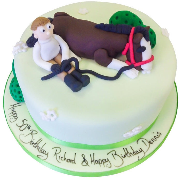 Horse Riding Cake - Last minute cakes delivered tomorrow!
