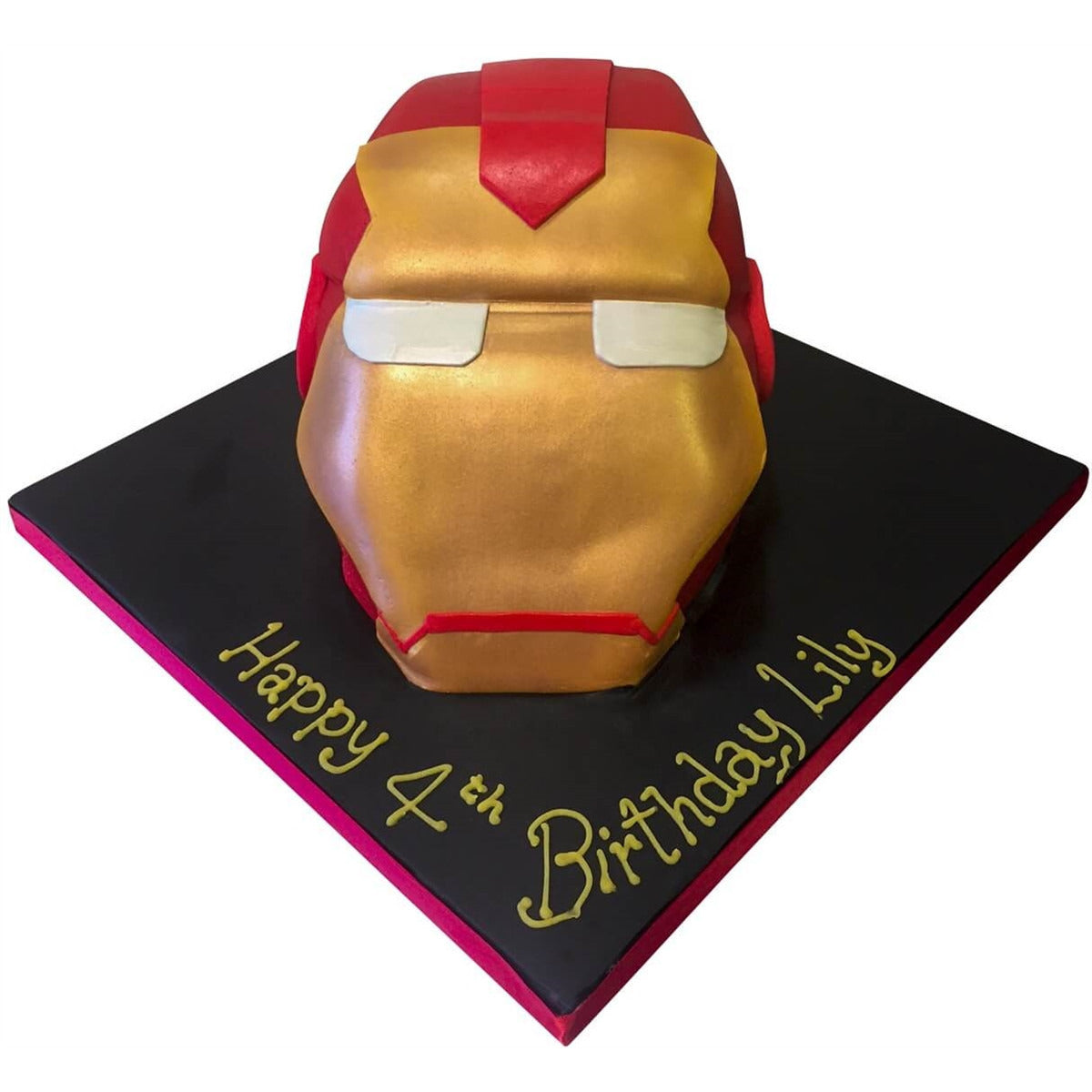 Super Hero Iron Man Cake – PT'S CAKES