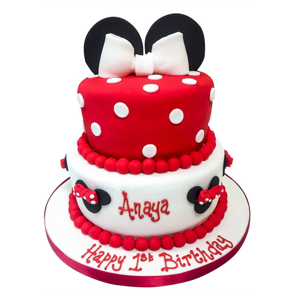 Minnie Mouse Cake - Buy Online, Free UK Delivery — New Cakes