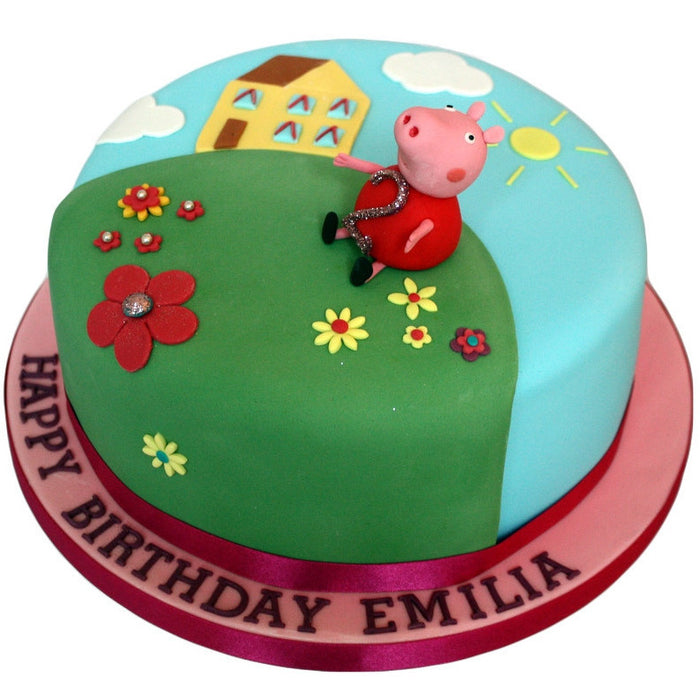 Zyozique 1 Pcs Peppa Pig Cake Topper for Birthday,Cake Topper For Peppa Pig  and Kids Cake Topper,Peppa Pig Cake Decoration : Amazon.in: Toys & Games