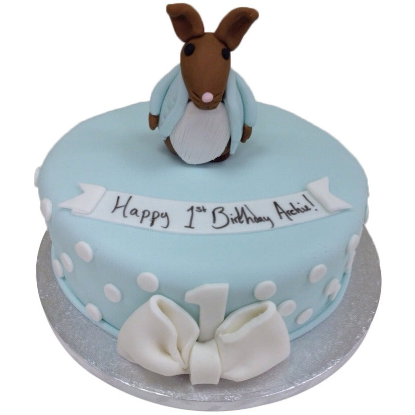 Peter Rabbit 1st Birthday Cake — Skazka Cakes