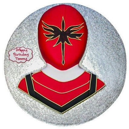 Power Rangers Red Ranger Edible Cake Topper Image ABPID10657 – A Birthday  Place