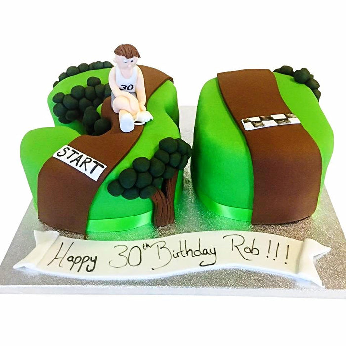Running Cake - Last minute cakes delivered tomorrow!