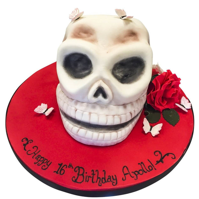 Skull Cake - Last minute cakes delivered tomorrow!