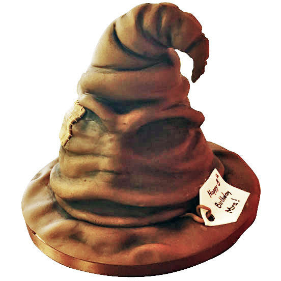 Harry Potter Sorting Hat Cake - Last minute cakes delivered tomorrow!