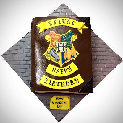 Harry Potter Spell Book Cake - Last minute cakes delivered tomorrow!