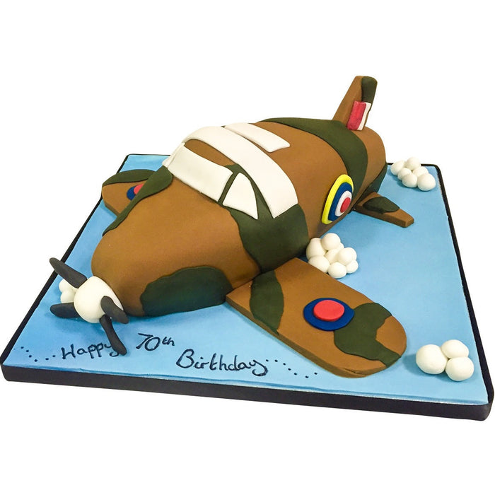 Spitfire Plane Cake - Last minute cakes delivered tomorrow!