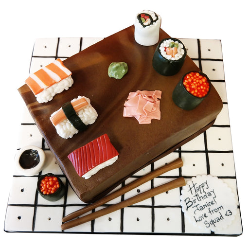 Sushi Cake - Last minute cakes delivered tomorrow!