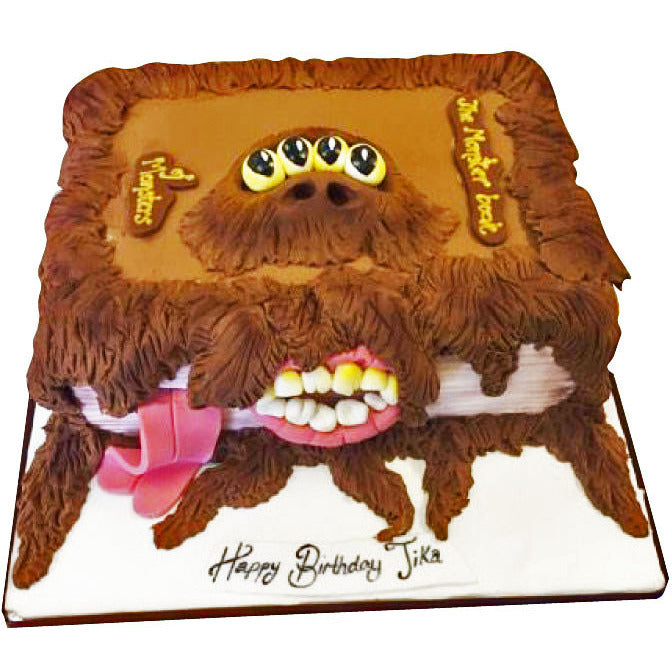 The Monster Book of Monsters Cake - Last minute cakes delivered tomorrow!