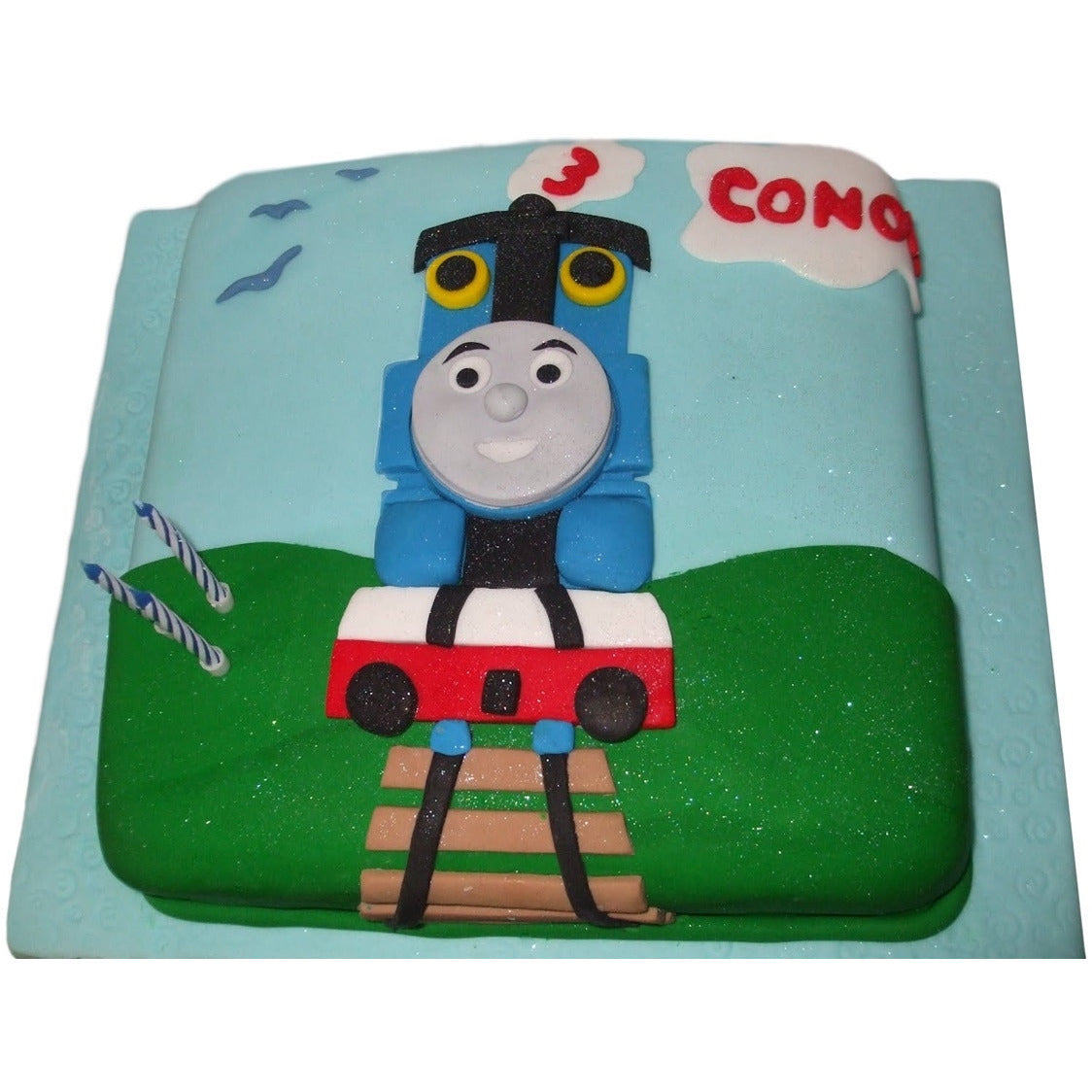 Train engine birthday cake - Say It With Sugar Cake Shop | Facebook