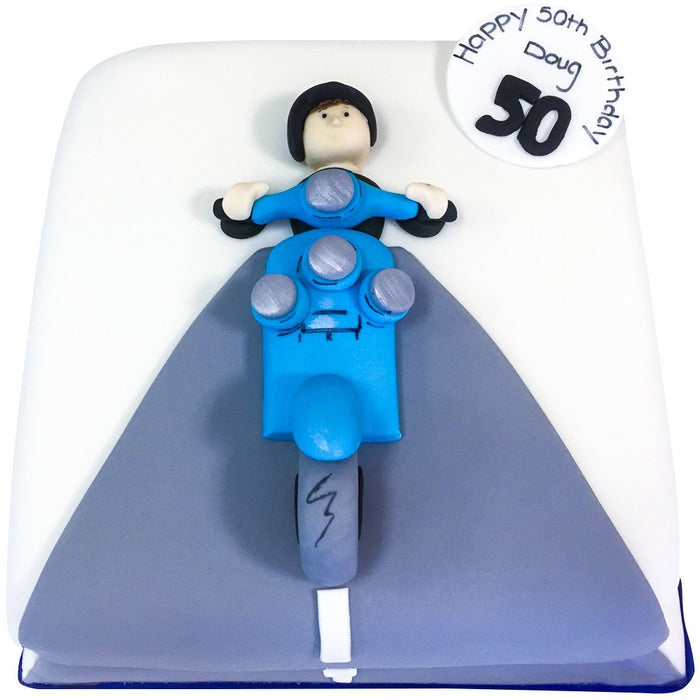 Vespa Scooter Cake - Last minute cakes delivered tomorrow!