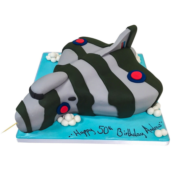 Vulcan Bomber Aeroplane Cake - Last minute cakes delivered tomorrow!